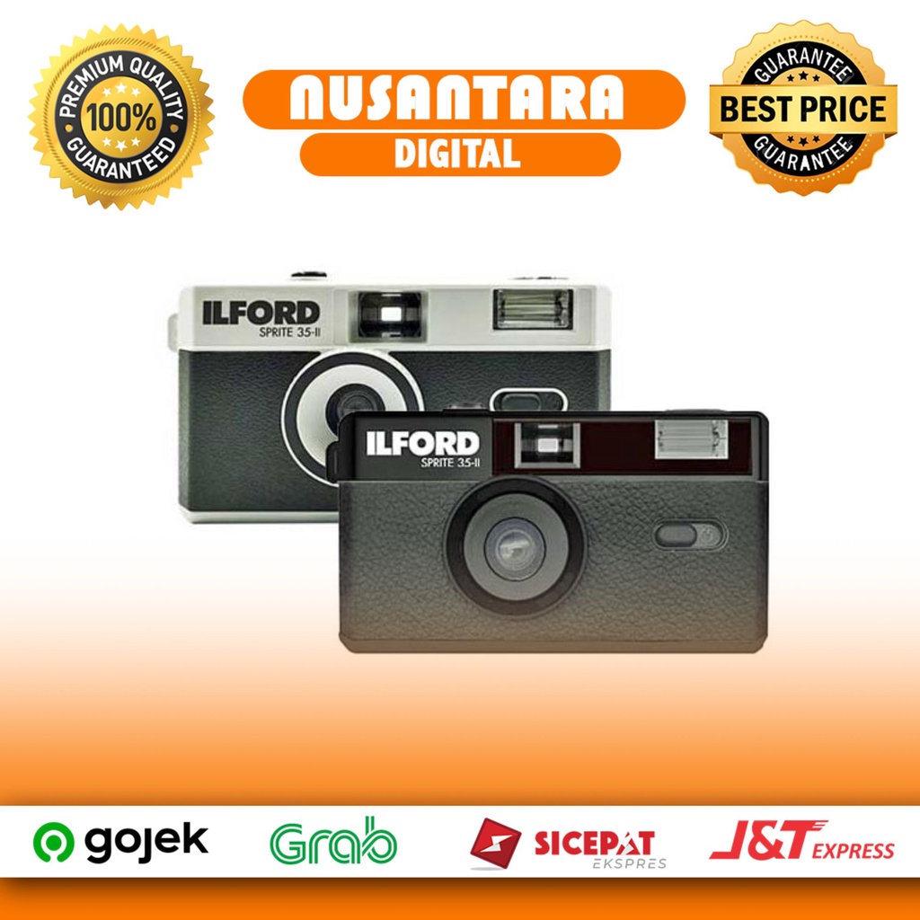 Camera Kamera Saku Ilford Sprite 35-II