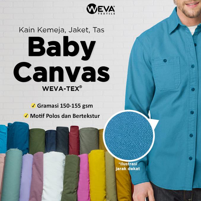BAHAN KAIN BABY CANVAS MURAH KAIN KANVAS BERKUALITAS