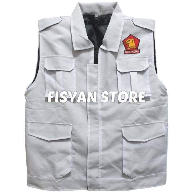 Rompi Partai Gerakan Indonesia Raya | Rompi Gerindra