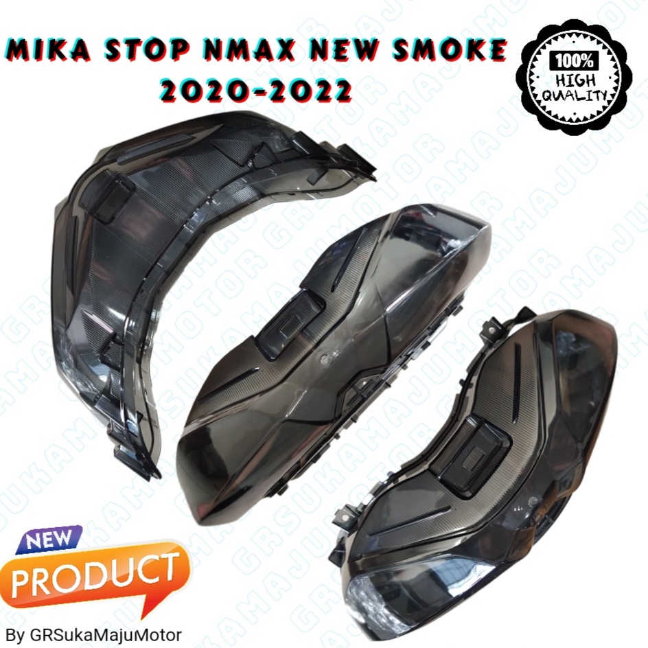 Mika Lampu Stop Smoke Nmax New 2020-2022 Mika Lampu Belakang Smoke Nmax New 2020-2022