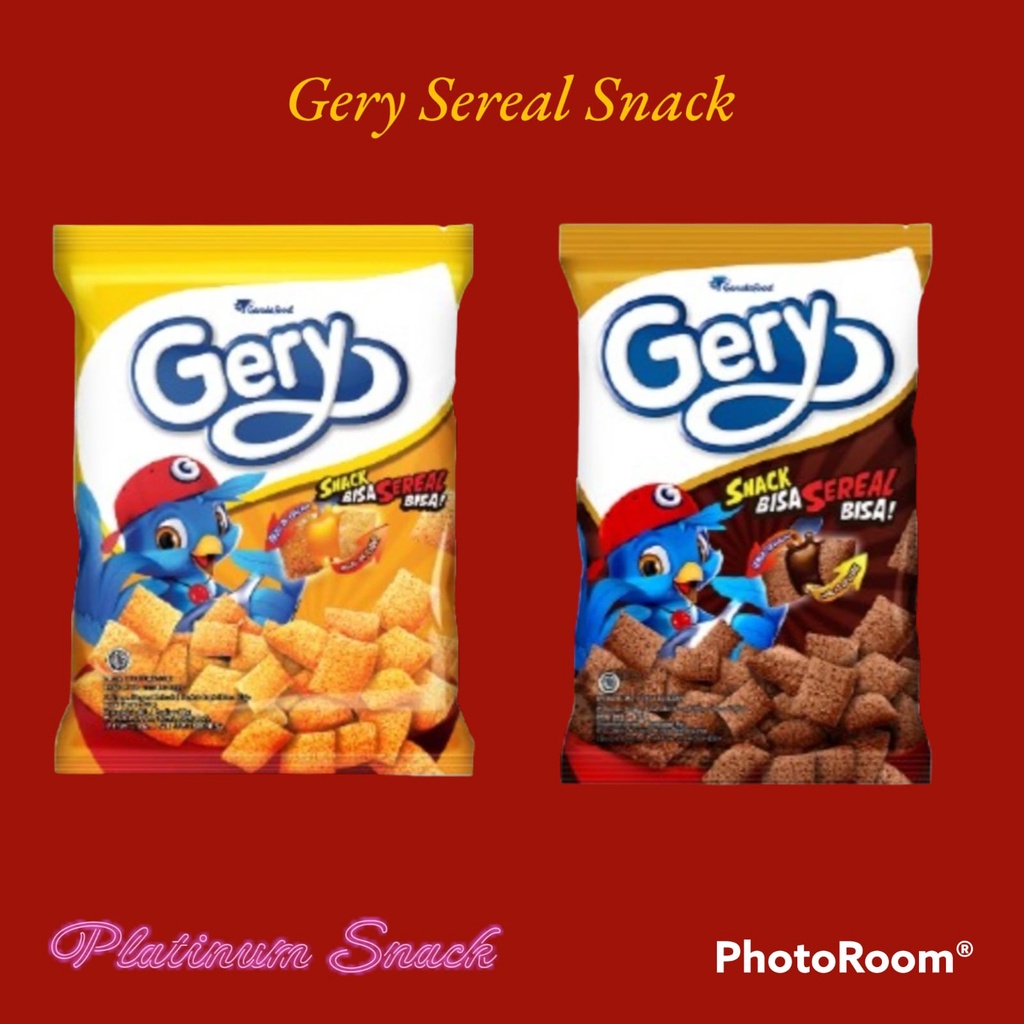 

Gery Snack | Sereal Bantal Cokelat 5 Bks x 26g & KEJU 5 Bks x 22g