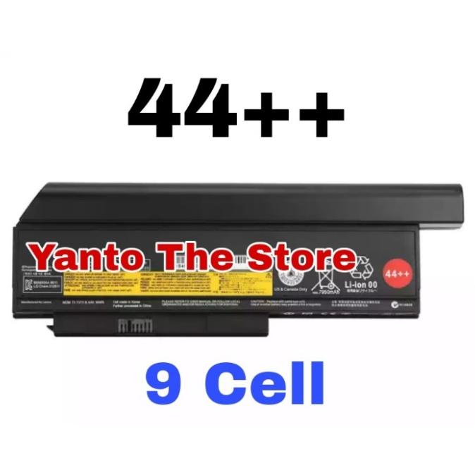 Baterai Laptop Lenovo IBM Lenovo ThinkPad X230 X230S X230i 44++ 9 Cell