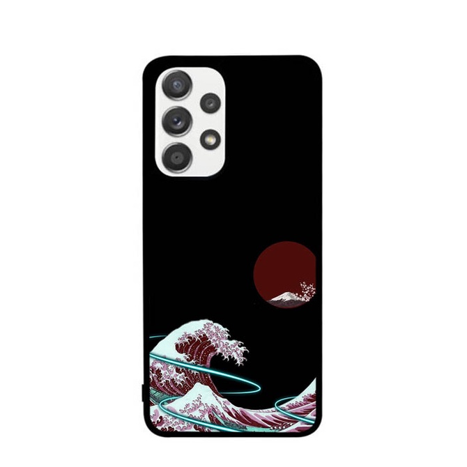Casing Case Samsung Galaxy A23 A32 A52 A72 A33 A53 A73 5G Kanagawa wave DF75
