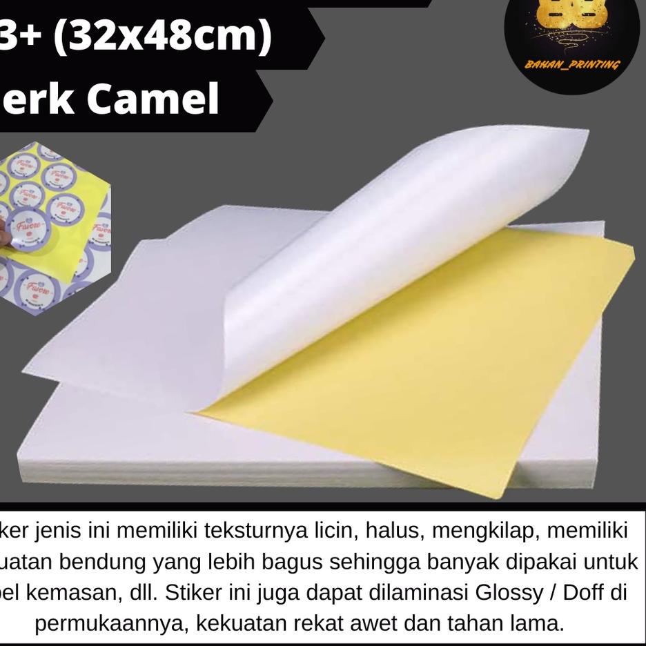 

Penjualan Terbaiik [50] Kertas Stiker Bontak A3+ / Stiker Chromo Bontax A3+