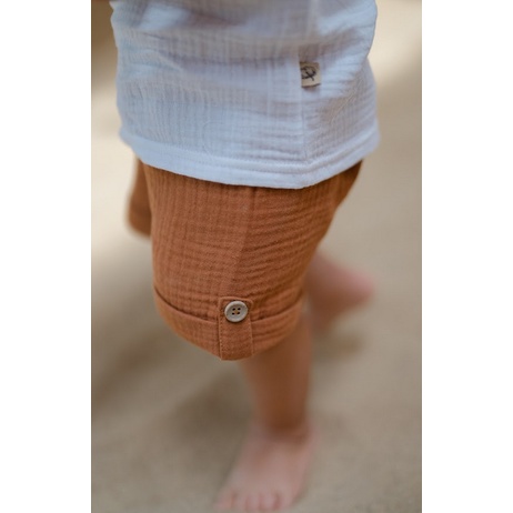 Cotton Cub Ezra Set - Baju Setelan Atasan Bawahan Baju Setelan Anak Bayi Cotton Halus Adem Baju Lengan Kaki Pendek Baju Rumahan