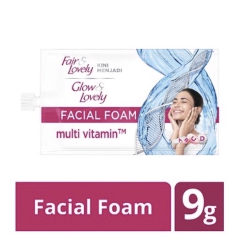 PAKET BUNDLE 6 PCS FAIR &amp; LOVELY FACIAL FOAM 9GR