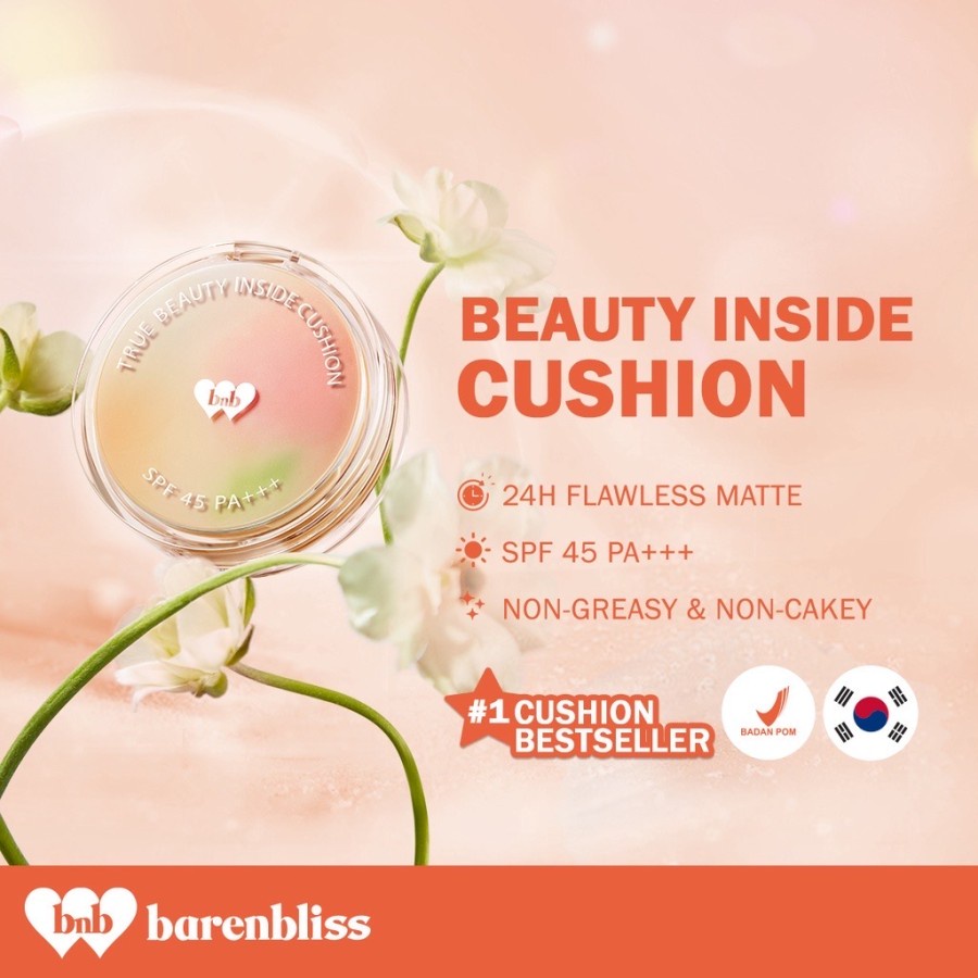 BNB Barenbliss Korean Bloomatte True Beauty Inside Cushion//READY STOCK//