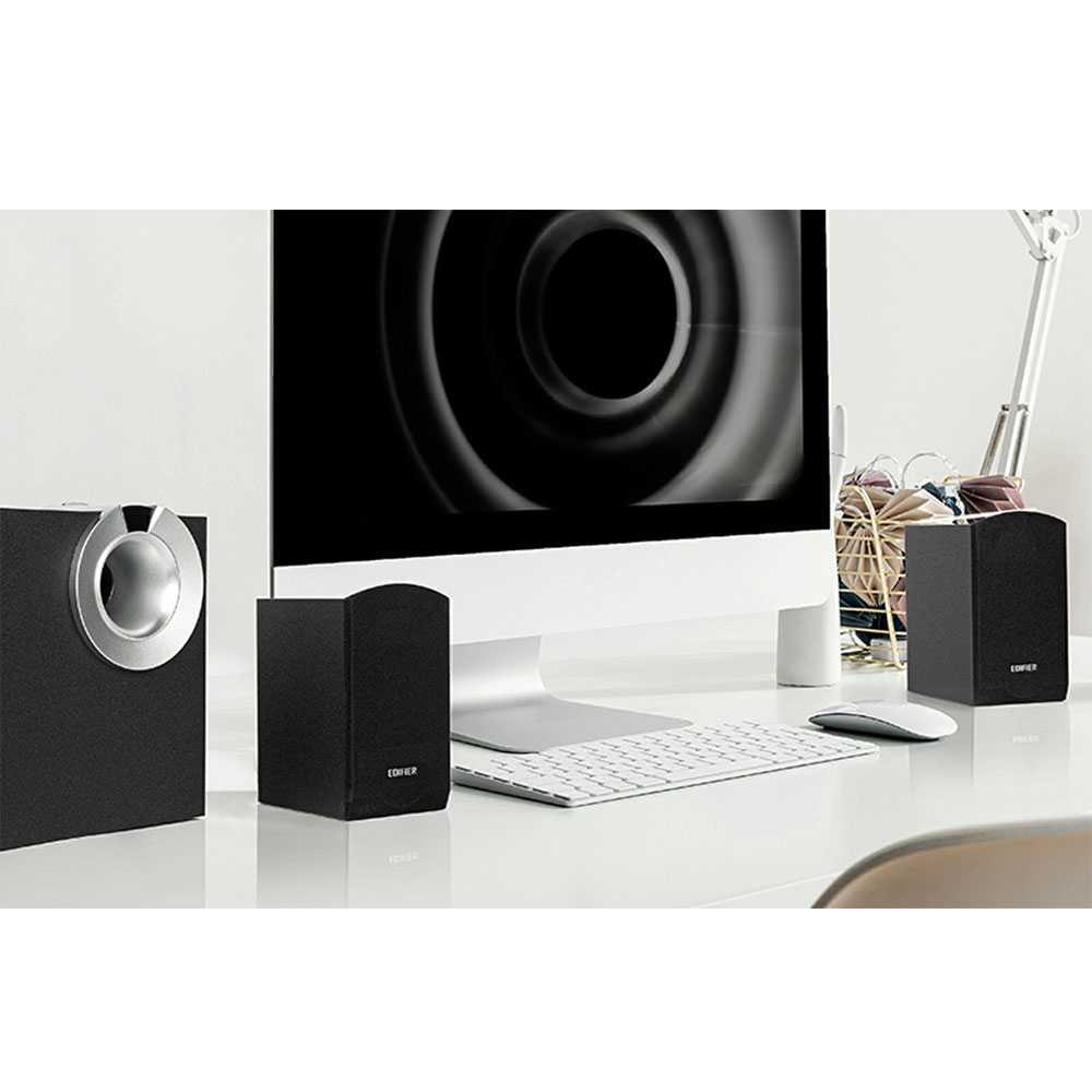 Edifier 2.1 Speaker Bluetooth Multimedia System Bluetooth 5.0 - M206BT - Black