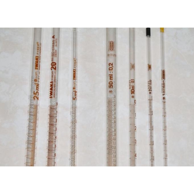 IWAKI.7025-10-C Pipet Ukur 10ml | Measuring Pipette Class A div04
