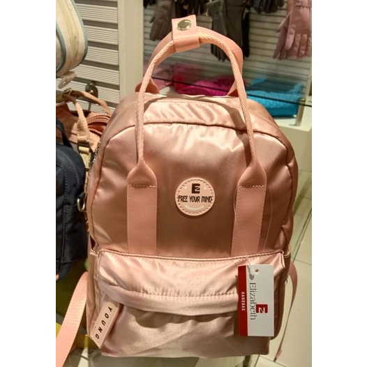 (RS.325) [PINK] TAS RANSEL WANITA MERK ELIZABETH