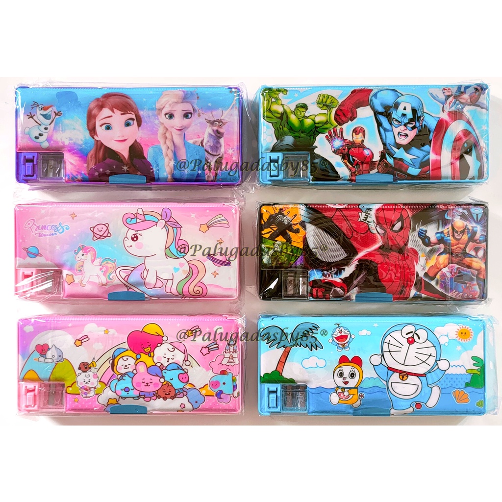

(1 Biji) Kotak Pensil Magnet FC-6295 22.9*10*3.6 cm / Pencil Case Magnet / Tempat Pensil Magnet / Kotak Pensil Fancy