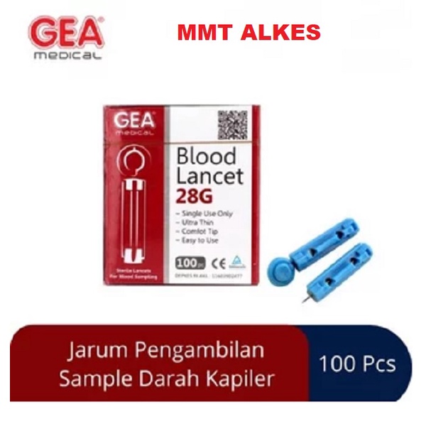 Blood Lancet GEA 28G isi 100