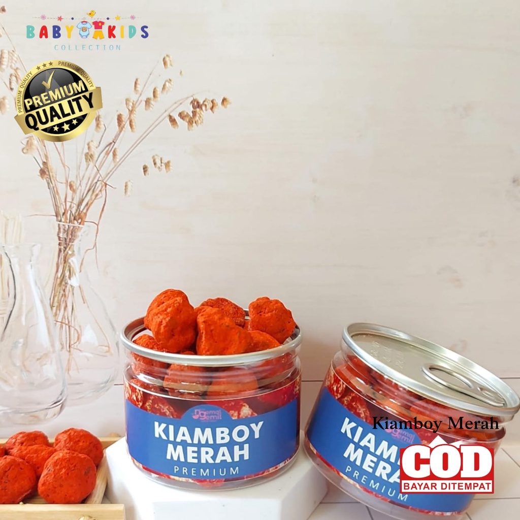 

Can - Kiamboy Merah Manisan Plum Merah Asin Kualitas Premium