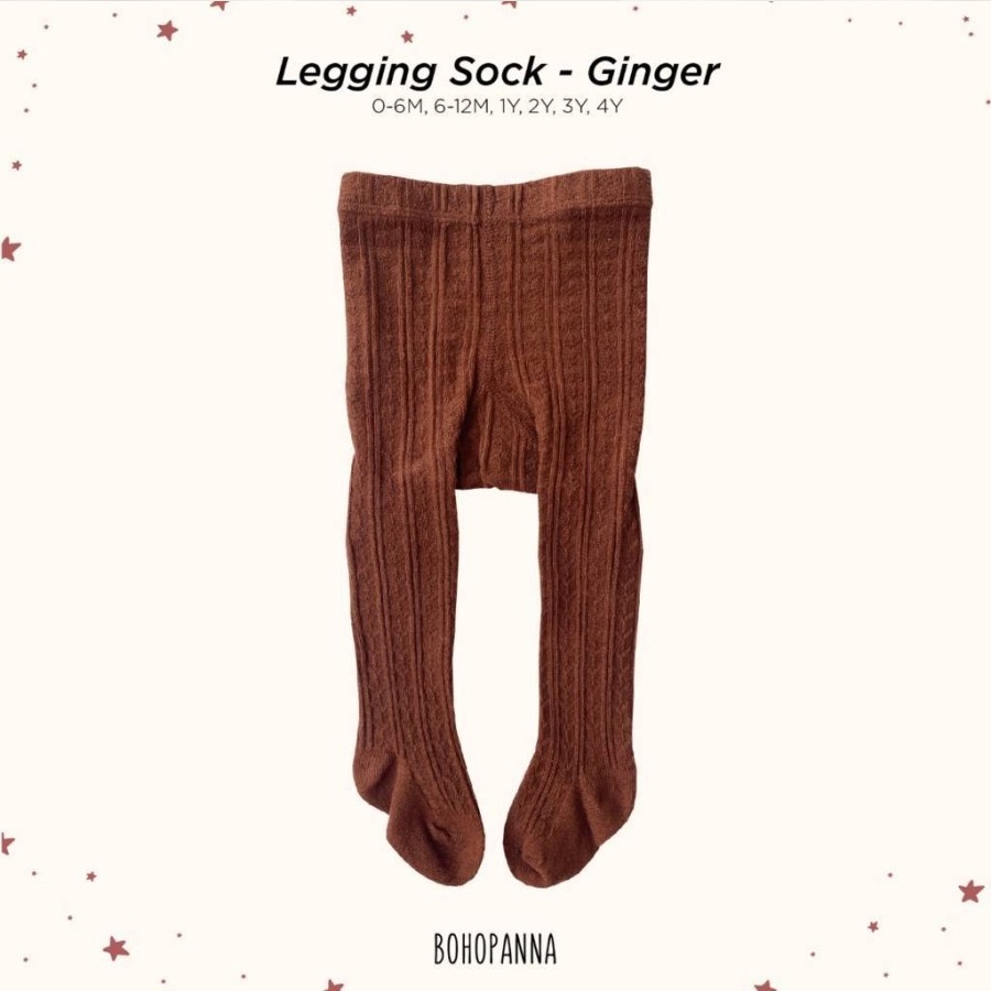 [TOMS] BOHOPANNA (1pcs) Legging Sock / Legging Anak Bayi Tutup Kaki