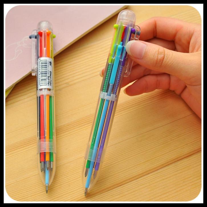 

Ballpoint Multi Colur 6 In 1 Pena Pen Warna Warni