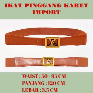 BELTSHOP NEW TALI PINGGANG WANITA / IKAT PINGGANG KARET IMPORT 00620-00626