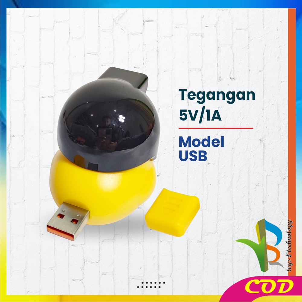 RB-C822 Bebek Pintar Perintah Suara Smart Voice Control Remote TV AC / Smart Home Usb Wireless Voice Command Lampu Malam Untuk Kamar