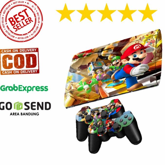 GARSKIN PS3 SUPER SLIM FREE COSTOM BRG BARU