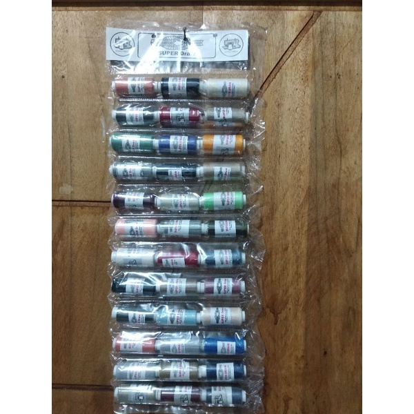 BENANG JAHIT 1 RENCENG BUTTERFLY PANJANG -+ 250 YARD | BENANG JAHIT MURAH