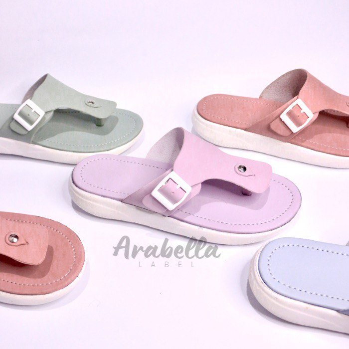 Sandal Wanita Korea Model Jepit - Sandal Wanita Kekinian