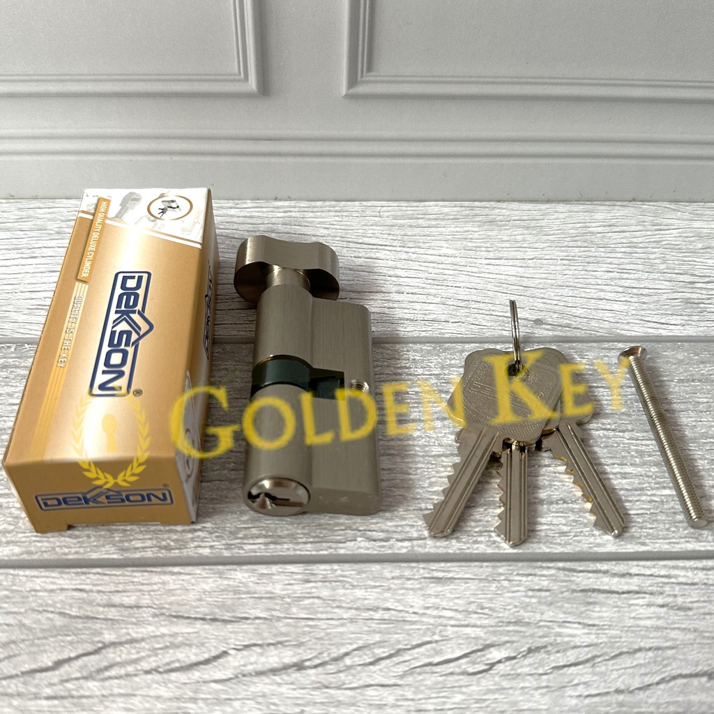 Kunci Pintu Kayu Knob Putar 70MM Cylinder Silinder Dekson Dekkson CYL TC DL 70 MM SN 7 CM 7CM