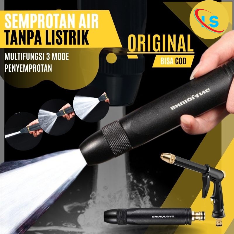 Alat Semprotan Air Steam Cuci Motor Mobil Semprotan Taman Tekanan Tinggi Semprotan Water Jet Original LS25