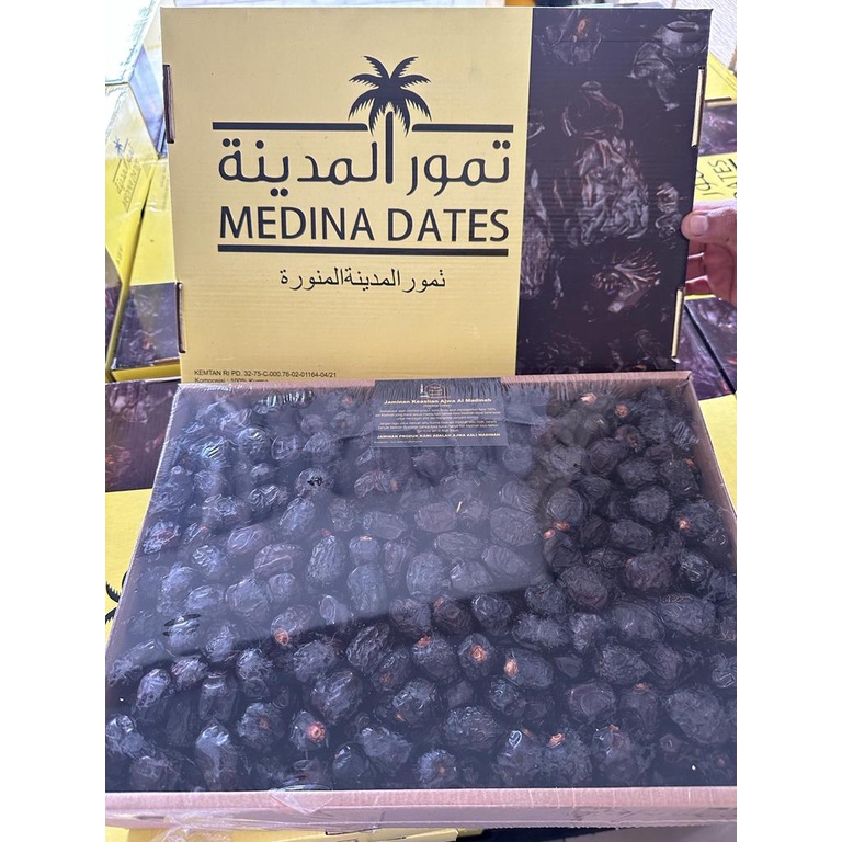 

Kurma Ajwa Madinah Super Medina Dates 5kg