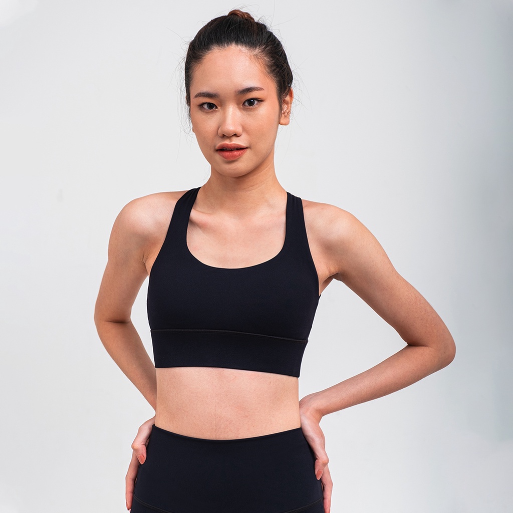 miniletics Last Stock - Solid Alleviate Bra Olahraga Wanita, Support with A/B cup