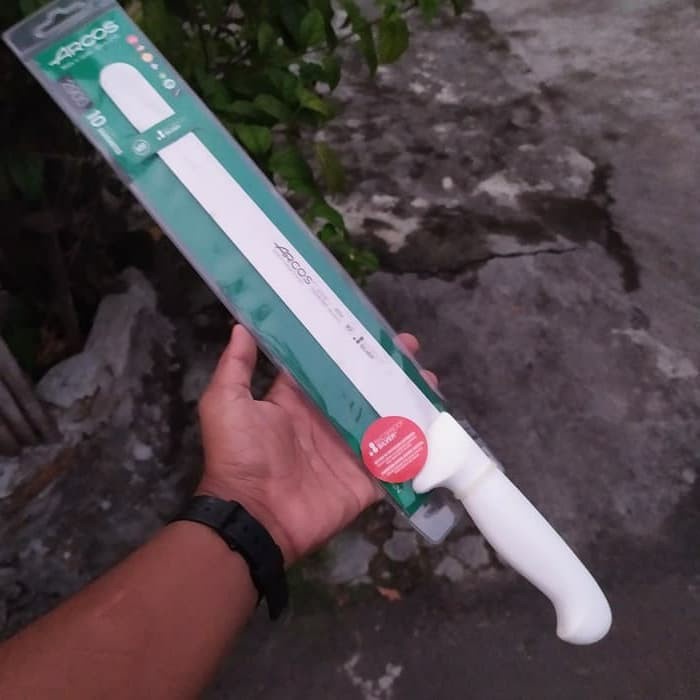 Pisau SLICING ARCOS 30 cm Knife 293424 WHITE Original SPAIN