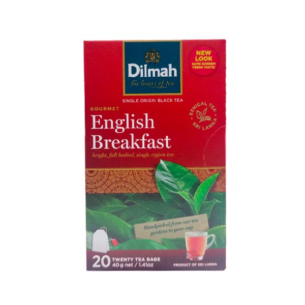 

DILMAH ENGLISH BREAKFAST TEA BAG ISI 20 PCS X 2 GR - TEH