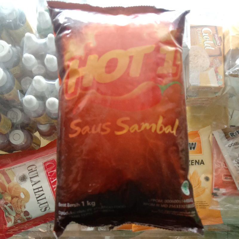 

Saus Sambal Hot One 1kg