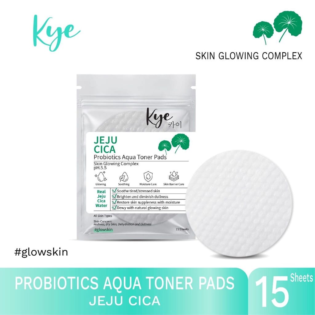 Kye Probiotics Aqua Toner Pads Jeju Cica