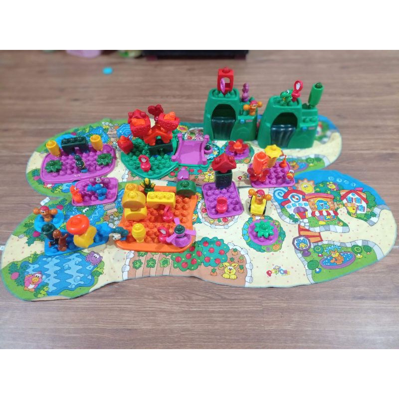 preloved rumah rumahan dari fisher price mirip lego susun susun