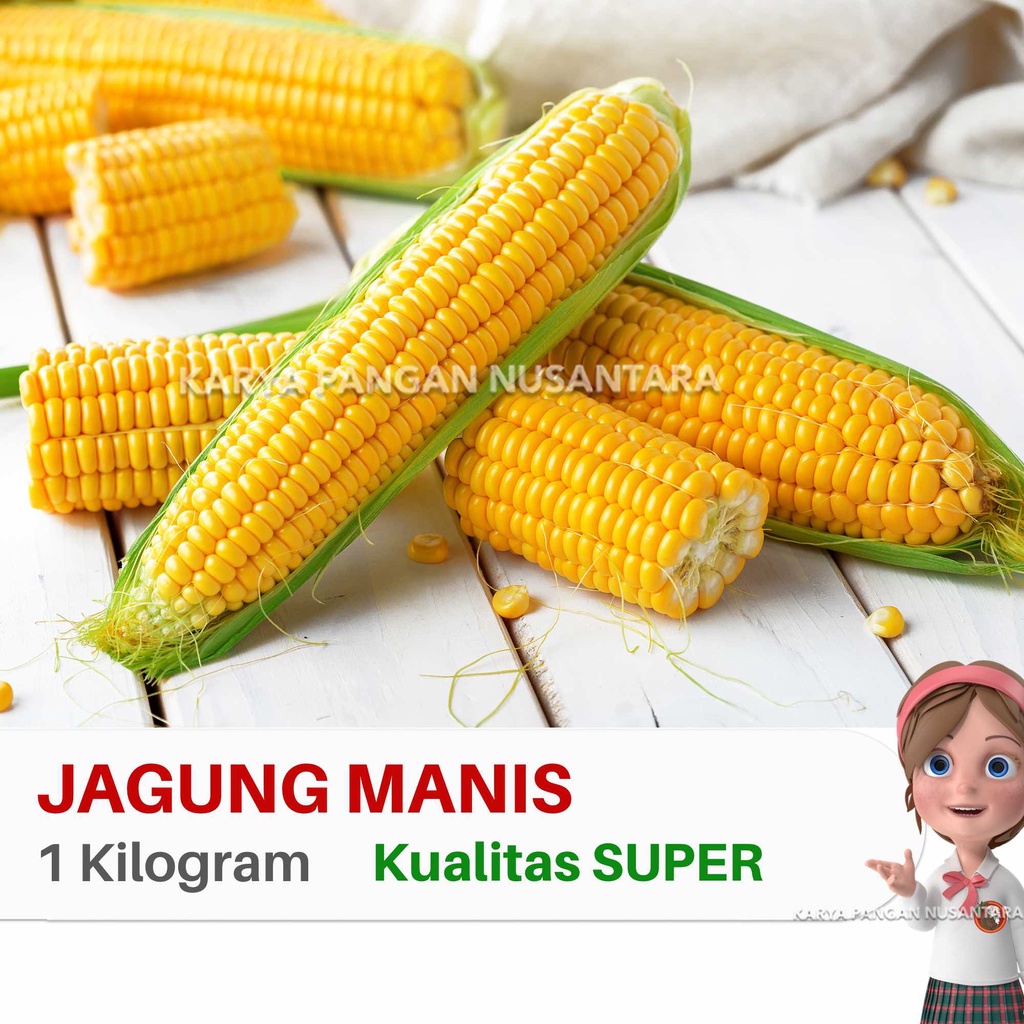 

JAGUNG MANIS KUPAS JAGUNG MANIS SEGAR UTUH JAGUNG KUPAS BUAH SUPER 1KG