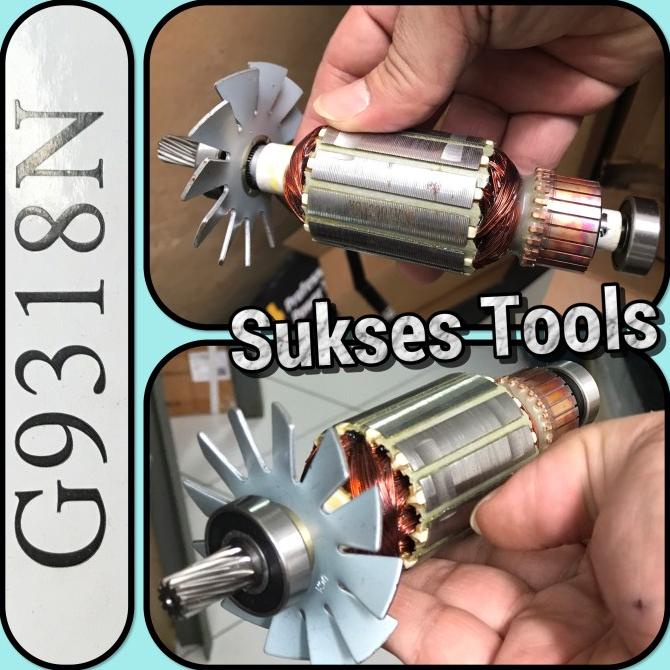 Armature Gmt G 9318 N Angker Motor Mesin Poles Gmt Model Bor G9318 N