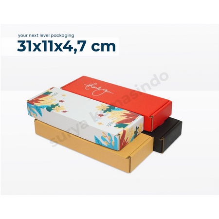 

31x11x4.7 (Brownis) Kardus/Karton/Polos/Hampers/Gift