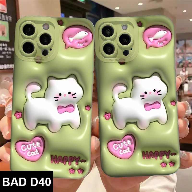 Case Motif Cute Animal 3D Xiaomi Pocophone F1 F2 Pro F3 Poco C40