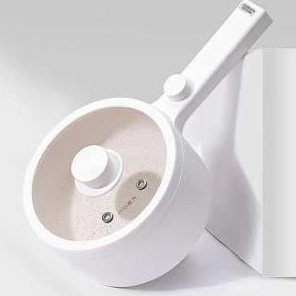 SMART PANCI LISTRIK MINI ELECTRIC COOKER 600W LOW WATT CERAMIC PAN COOKER POT KUKUS MASAK PUTIH ANTI
