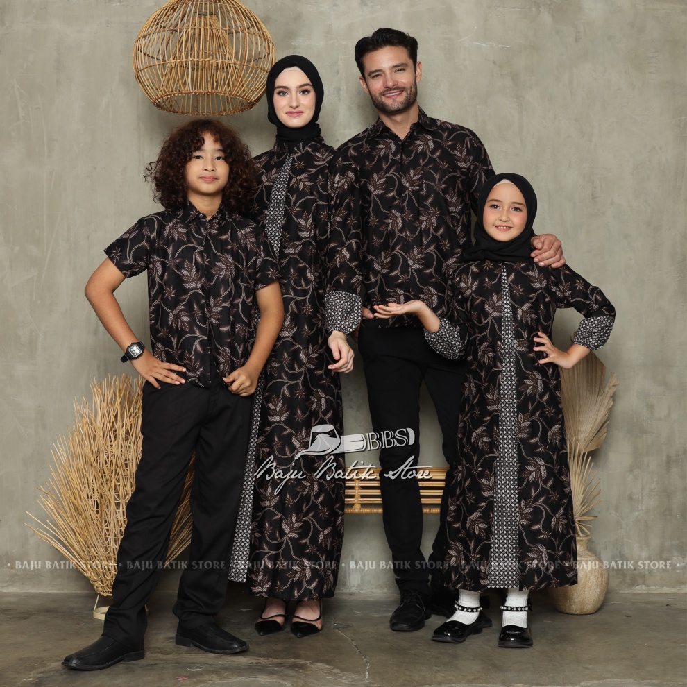 Harga Terbaik Sarimbit Keluarga 2023 Lebaran New Cardiy Series Batik Couple keluarga Terbaru