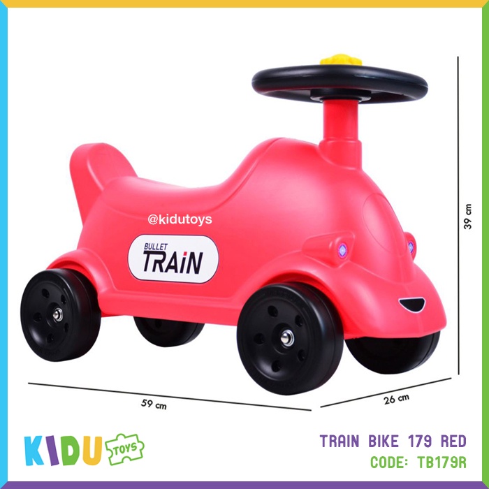 Mainan Sepeda Anak Train Bike 180 Kidu Toys