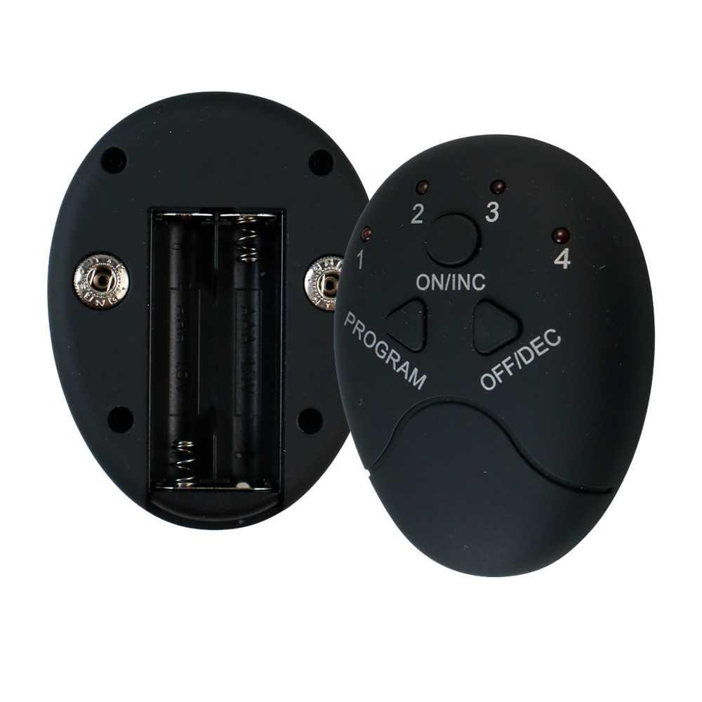 Alat Pijat Kaki Elektrik Foot Massager Mat 10 Speed Mode - EMS6 - Black