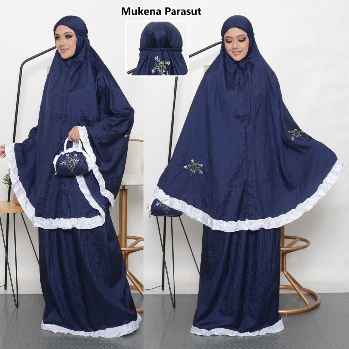 Mukena Parasut Super / Mukena traveling S8K9