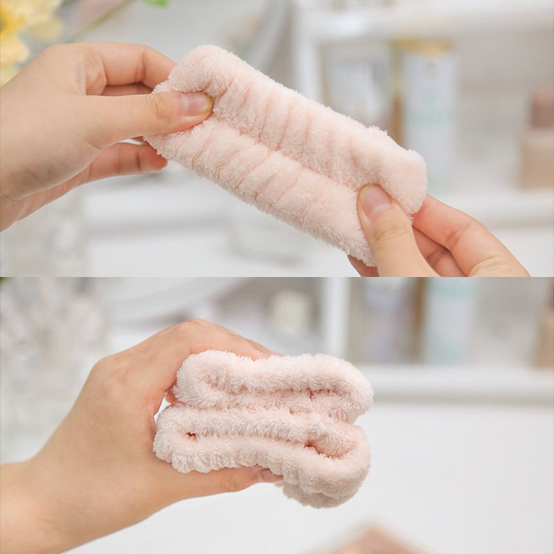 (BOW) 1Pasang Bando Tangan Mandi wrist band Cuci Muka/Bandana Gelang Tangan Mencuci Wajah