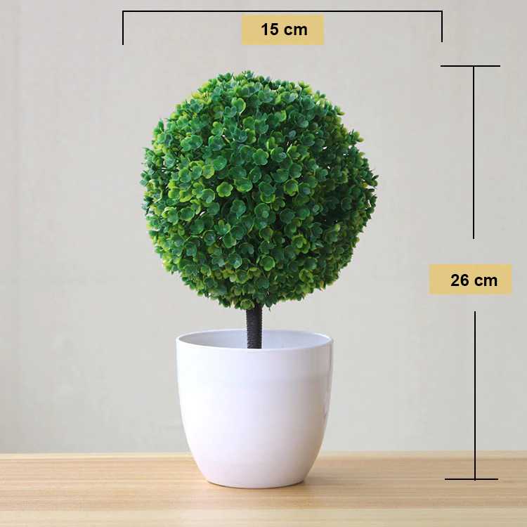 (BISA COD) FTIHSHP Fleur Tanaman Artificial Plants Decoration Bonsai - JM10