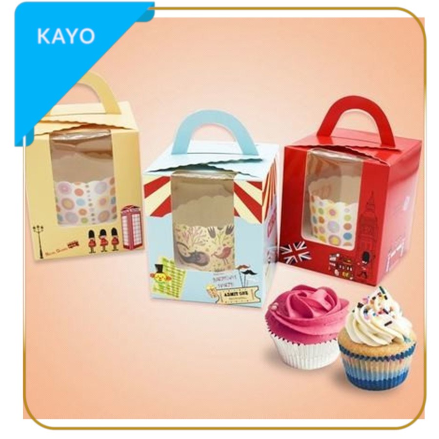 

karton box jinjing cup cake kotak packaging roti cookies bolu