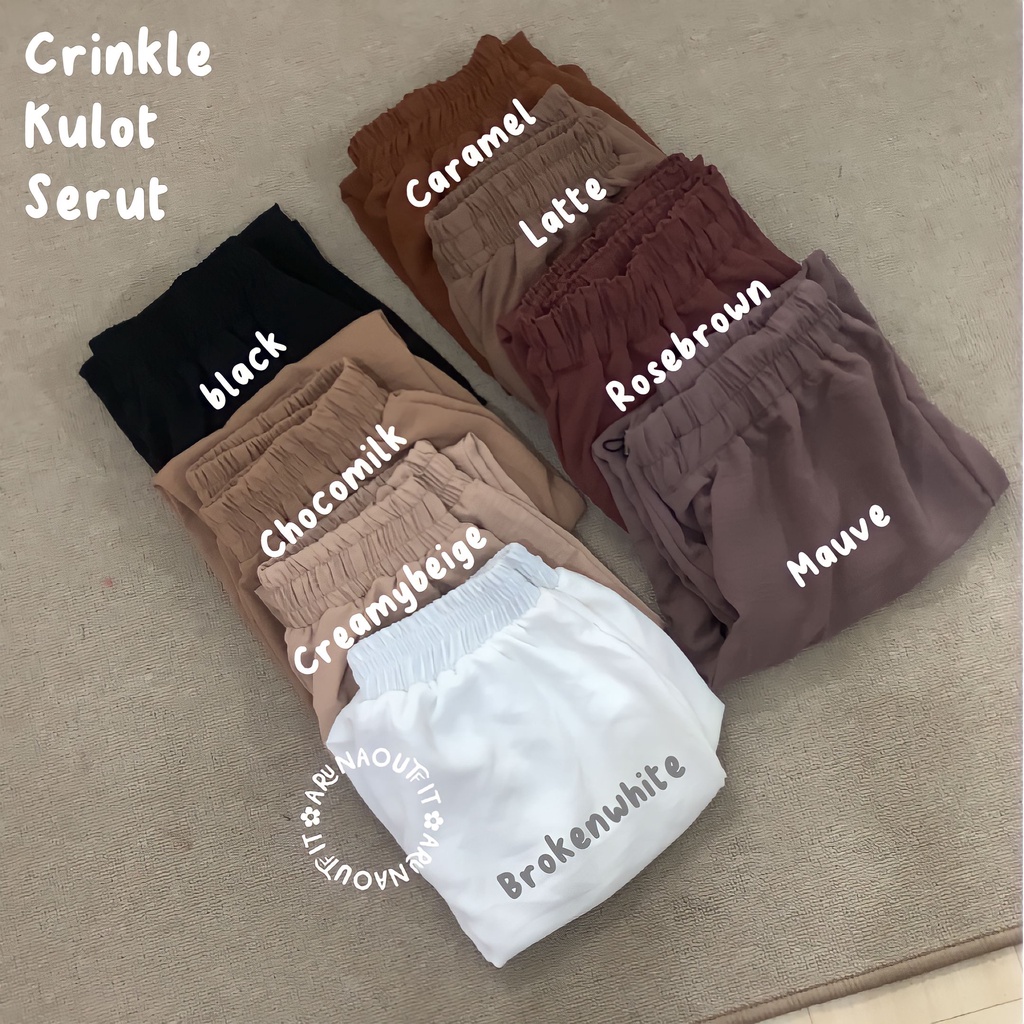 INNER KULOT CRINKLE BY ARUNAOUTFIT