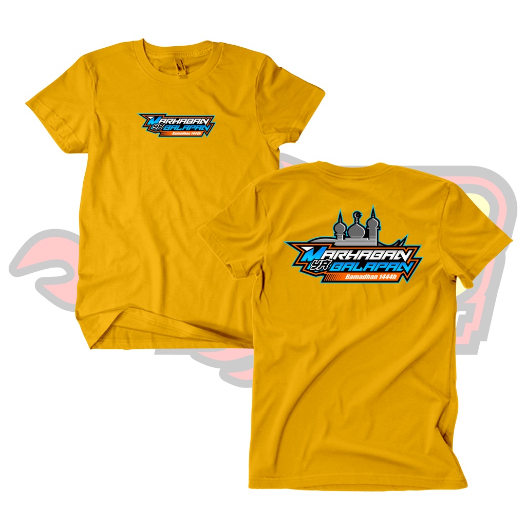 Baju Kaos Marhaban Ya Balapan Ramadhan Katun Racing Distro