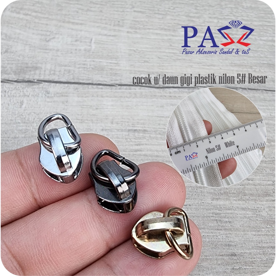 Kepala Resleting Murah MR1/MRP1 ukuran 5# harga per12pcs