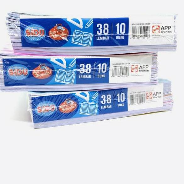 

murah Buku Tulis SINAR DUNIA / SIDU 10x38 Lembar SIDU 38 belkang
