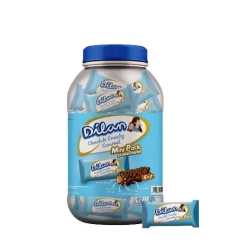 

[LS2]Dilan Chocolate Crunchy Caramel Mini Pack (isi 25pcs / toples)